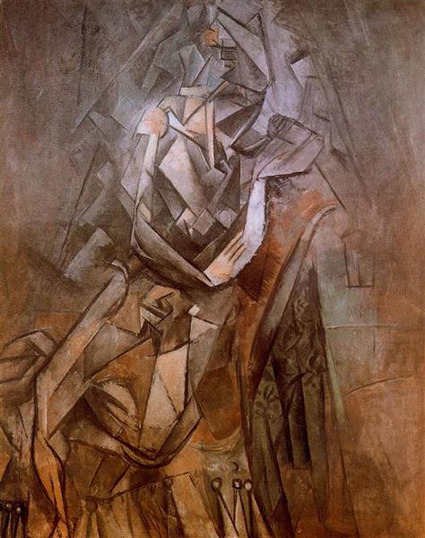 Pablo Picasso Oil Paintings Woman Sitting In An Armchair